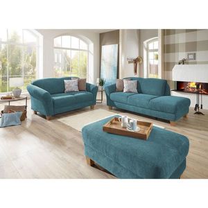 Sit & More LEŇOŠKA, textil, petrolejová vyobraziť