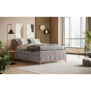 MID.YOU BOXSPRINGOVÁ POSTEĽ, 160/200 cm, taupe vyobraziť