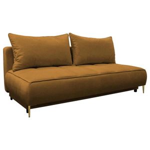 MID.YOU ROZKLADACIA POHOVKA, textil, hrdzavá vyobraziť
