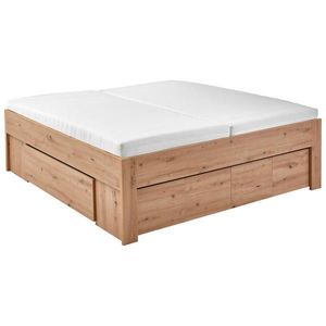 Carryhome POSTEĽ S ÚLOŽNÝM PRIESTOROM, dub artisan vyobraziť