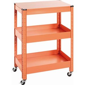 SERVÍROVACÍ VOZÍK, oranžová, 50/32/75 cm vyobraziť