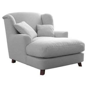 Sit & More XXL KRESLO, textil, kompozitné drevo, strieborná vyobraziť
