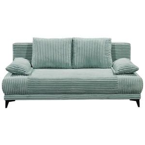 MID.YOU ROZKLADACIA POHOVKA, textil, pastelová zelená vyobraziť