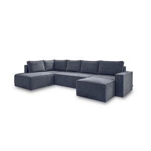 MID.YOU SEDACIA SÚPRAVA, textil, tmavomodrá vyobraziť