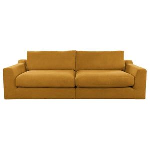 Sit & More VEĽKÁ POHOVKA, textil, horčicovožltá vyobraziť