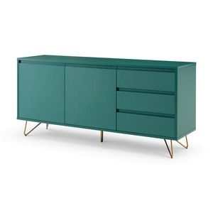 Livetastic ŠIROKÁ KOMODA, zelená, 150/70/40 cm vyobraziť