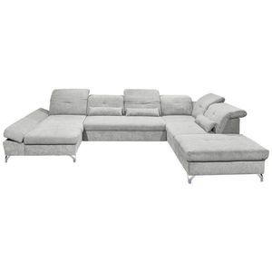 MID.YOU SEDACIA SÚPRAVA, textil, svetlosivá vyobraziť