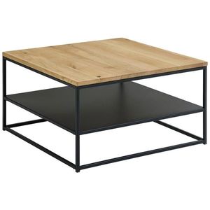 Boxxx KONFERENČNÝ STOLÍK, čierna, farba duba, drevo, kov, 75/75/40 cm vyobraziť