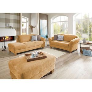 Sit & More LEŇOŠKA, textil, horčicovožltá vyobraziť