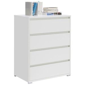 Carryhome KOMODA, biela, 80/103/48 cm vyobraziť