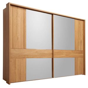 Dieter Knoll ŠATNÍ SKŘÍŇ SE ZRCADLEM, dub, farba duba, 250/236/67 cm vyobraziť