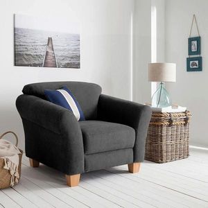 Sit & More KRESLO, textil, čierna vyobraziť