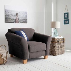 Sit & More KRESLO, textil, tmavohnedá vyobraziť