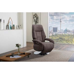 Sit & More RELAXAČNÉ KRESLO, textil, antracitová vyobraziť