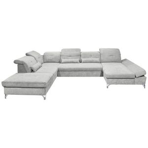 MID.YOU SEDACIA SÚPRAVA, textil, svetlosivá vyobraziť