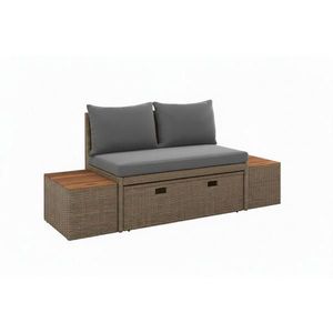 Ambia Garden TERASOVÁ SEDACIA SÚPRAVA drevo, kov, plast, textil vyobraziť