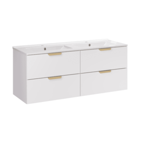 ArtCom Kúpeľňová skrinka s umývadlom ASTER WHITE U120cm | 120 cm vyobraziť