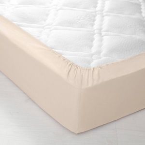 Bbavlnená jednofarebná napínacia plachta s hĺbkou rohov 40 cm vyobraziť