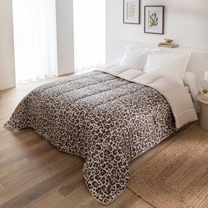 Obojstranná prikrývka z mikrovlákna s potlačou Leopard, 400g/m2 vyobraziť