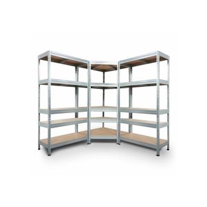AR SHELVING Rohový regál Rivet (180x180x180x45 cm) vyobraziť