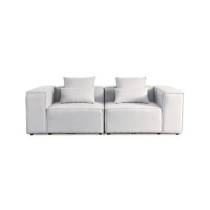 HOME DELUXE Sedačka VERONA (S, bledosivá) vyobraziť