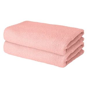 LIVARNO® Froté uteráky, 50 x 100 cm, 2 kusy (bledoružová) vyobraziť