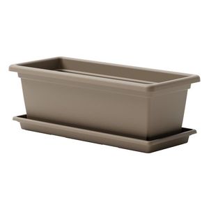 PARKSIDE® Kvetináč s miskou, 40 cm (béžová) vyobraziť