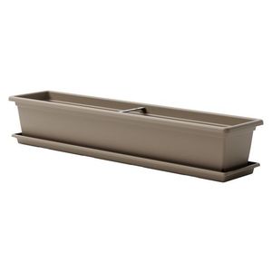 PARKSIDE® Kvetináč s miskou, 80 cm (béžová) vyobraziť
