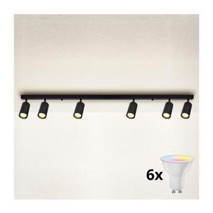 Brilagi - LED Stmievateľné bodové svietidlo SELE 6xGU10/6, 5W/230V čierna BG0628+AI2320 vyobraziť
