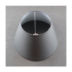 Náhradné tienidlo k stolovej lampe E27 24x40 cm sivé 8352 vyobraziť