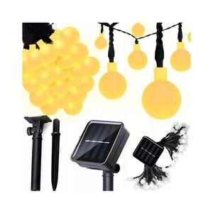 SmartLED LED solárny dekoračný reťazec 50xLED/8 funkcií 500 mAh 9, 5 m IP67 teplá biela 4566 vyobraziť