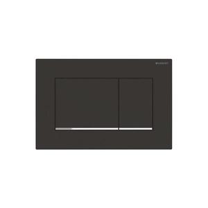 Geberit 115.883.14.1 - splachovacie tlačidlo 30 24, 6 x 16, 4 cm čierna / lesklý chróm 115.883.14.1 vyobraziť