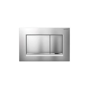 Geberit 115.883.JQ.1 - Splachovacie tlačidlo 30 24, 6x16, 4 cm, matný chróm / lesklý chróm 115.883.JQ.1 vyobraziť