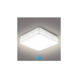 Brilagi - LED vonkajšie svietidlo so senzorom BENE LED/18W/230V 22x22 cm biele IP54 BRI586 vyobraziť