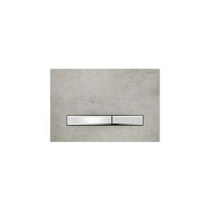 Geberit 115.788.JV.2-splachovacie tlačidlo 50 24, 6x16, 4 cm dekor betónu/matný chróm 115.788.JV.2 vyobraziť