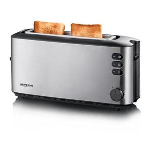 Severin AT 2515 - Hriankovač s dvoma drážkami 1000W/230V nerezová oceľ/čierna AT 2515 vyobraziť