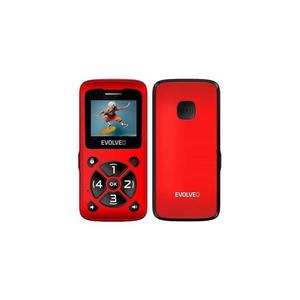 Evolveo - EasyPhone ID, mobilný telefón pre seniorov červený EP-400-IDR vyobraziť