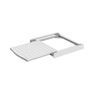 Meliconi 656113 - medzikus pre práčku a sušičku s výsuvom 70 cm, biely 656113 vyobraziť