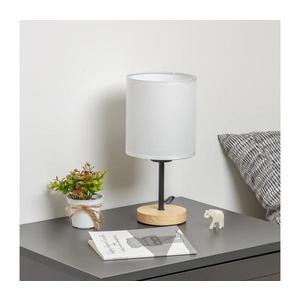 Brilagi - Stolná lampa NUBILA WOOD 1xE27/25W/230V dub/biela BG1567+BG1586 vyobraziť
