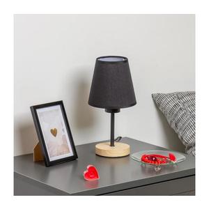 Brilagi - Stolná lampa NUBILA WOOD 1xE27/25W/230V dub/čierna BG1567+BG1568 vyobraziť