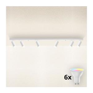 Brilagi - LED RGBW stmievateľné bodové svietidlo SELE DIAMANT 6xGU10/6, 5W/230V Wi-Fi biela BG2862+AI2320 vyobraziť