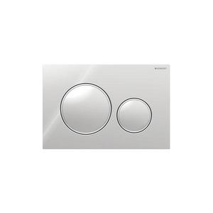 Geberit 115.882.KH.1 - Splachovacie tlačidlo 20 24, 6x16, 4 cm matný chróm 115.882.KH.1 vyobraziť