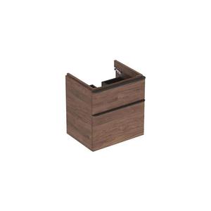 Geberit 500.352.JR.1 - Kúpeľňová skrinka pod umývadlo Smyle Square 61, 7 x 58, 4 cm orech 500.352.JR.1 vyobraziť