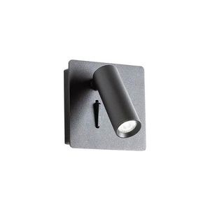Redo 01-2340 - LED Nástenné bodové svietidlo TOMIX LED/3, 2W/230V čierna 01-2340 vyobraziť