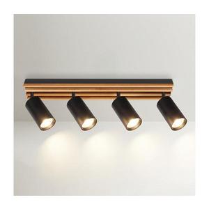 Brilagi - Bodové svietidlo SELE WOOD 4xGU10/30W/230V čierna/drevo WO-OEM-25CF-B04-BK vyobraziť