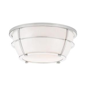 Elstead Quoizel QZ-CHANCE-F-PC - Kúpeľňové stropné svietidlo CHANCE 2xE27/60W/230V IP44 QZ-CHANCE-F-PC vyobraziť