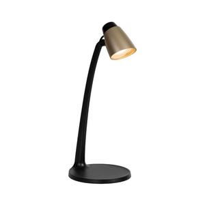 Lucide 18660/05/02 - LED Stolná lampa LUDO LED/4, 5W/230V čierna/zlatá 18660/05/02 vyobraziť