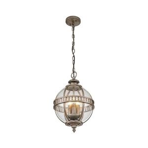 Elstead Kichler KL-HALLERON-8M-BU -Vonkajší luster na reťazi HALLERON 3xE14/40W/230V IP44 KL-HALLERON-8M-BU vyobraziť