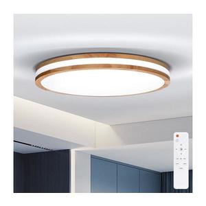 Brilagi-LED Stmievateľné svietidlo MOLINA LED/72W/230V 3000-6500K dub pr. 78 cm+DO WO800-OEM9-80 vyobraziť