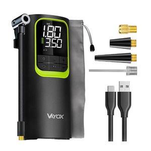 Vayox Digitálny vreckový kompresor 5 V 8000 mAh čierny VA0410 vyobraziť